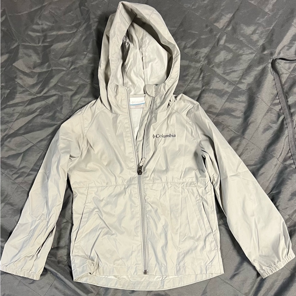 Columbia Kids' Light Gray Raincoat